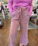 DOUBLE TAKE FLARE HEM PANTS