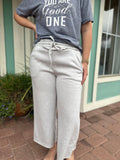 SWEET COMFORT PALAZZO SWEATPANT
