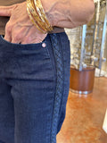 JUDY BLUE HW SIDE SEAM BRAID DETAIL JEAN