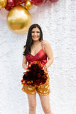 CHIEF SEQUIN SHORTS