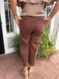 JUDY BLUE CROP MAPLE UTILITY PANT