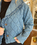 WORLD CLASS DENIM METALLIC JACKET