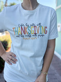 ENTER HIS GATES WITH THANKSGIVING GRAPHIC TEE