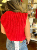 ICONIC LIFE CHUNKY KNIT VEST