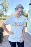ENTER HIS GATES WITH THANKSGIVING GRAPHIC TEE