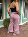 SWEET COMFORT PALAZZO SWEATPANT