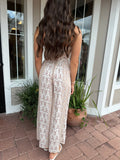 A PEACEFUL FEELING STRAPLESS JUMPSUIT
