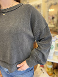 OUT AGAIN COMFY KNIT TOP