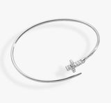 ALEX & ANI FAITH BESPOKEN CROSS CUFF