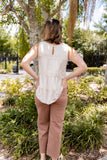 KOOLER IN KHAKI HIGH WAISTED PANT
