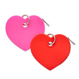 OVENTURE SILICONE HEART ZIPPER POUCH