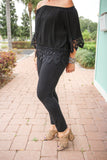 SPANX BACK SEAM SKINNY SLIT BACK PANT