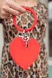 OVENTURE SILICONE HEART ZIPPER POUCH
