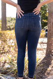 SPANX DISTRESSED SKINNY JEAN