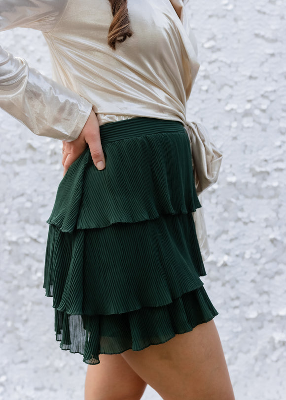 FAVORITE DATE TIERED SKIRT
