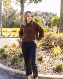 CUTE IN CORDUROY CROPPED PANT