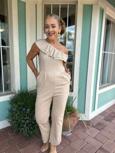 THE REGENT ONE SHOULDER JUMPSUIT