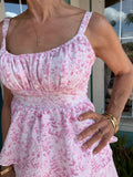 FLORAL DREAM TIERED MAXI DRESS