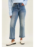 JUDY BLUE PEGGY STRAIGHT ANKLE JEAN