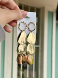 ZAZZLE TEARDROP DANGLE EARRING