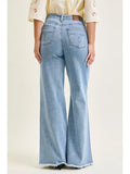 JUDY BLUE HW RETRO WIDE LEG TWISTED SEAM