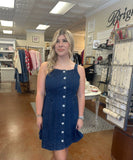 IT SEEMS REAL DENIM SHIFT DRESS