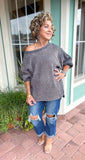 ENCHANT TEXTURED KNIT SWEATER