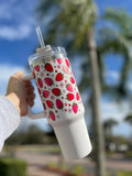 STRAWBERRY BLOSSOM 40oz TUMBLER