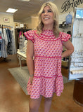 THE REVERIE RUFFLED SLEEVE DRESS