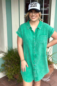 DOUBLE TROUBLE GAUZE TUNIC