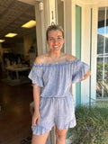 TAKE THE TRIP MINERAL WASHED ROMPER