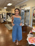 IN ROTATION WIDE LEG OVERALLS