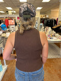 NOT EXPECTED RIBBED SWEATER VEST