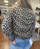 THE WILD SIDE LEOPARD PULLOVER