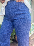 BORN TO BE WILD CROPPED LEOPARD PANT