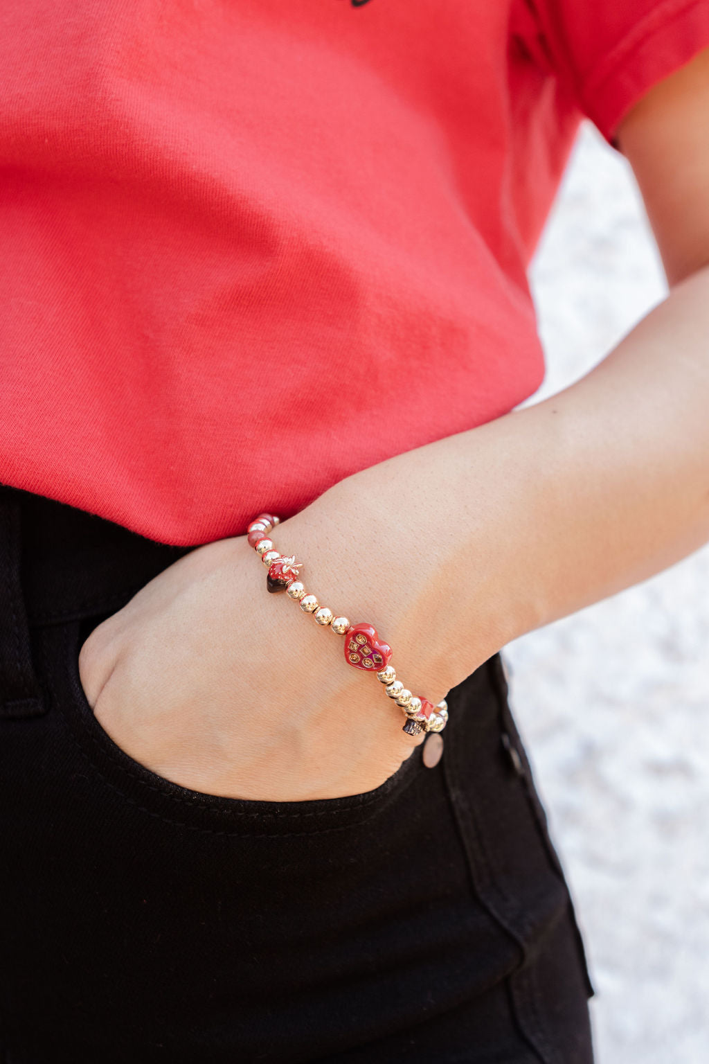 ALEX ANI CHOCOLATE COVERED STRETCH BRACELET – RAOK boutique