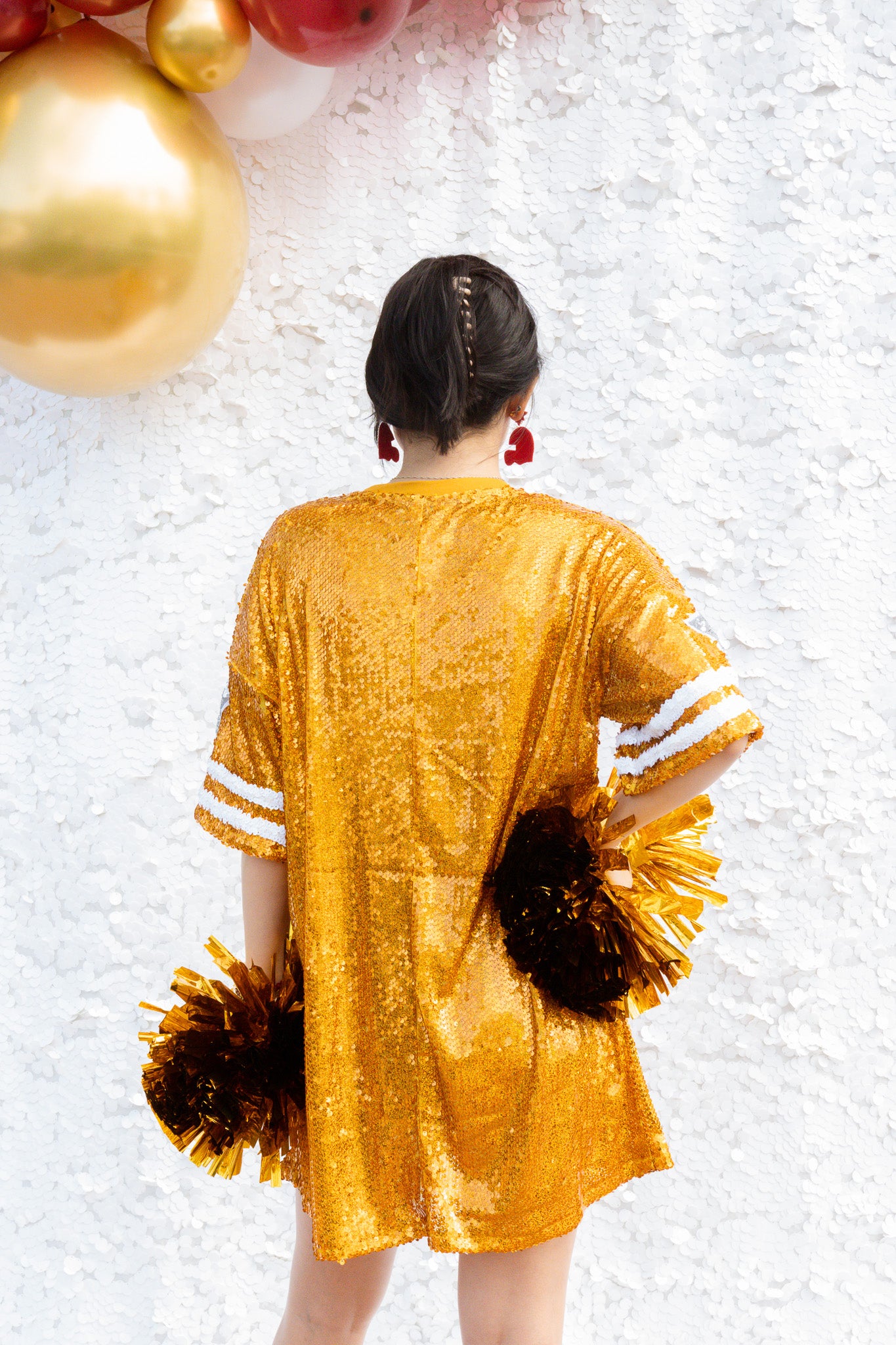star sequin dress GOLDEN STAR SEQUIN DRESS – RAOK boutique
