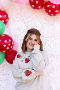 STRAWBERRY VINE SWEATSHIRT