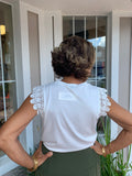 A TOUCH OF LACE SLEEVELESS TOP