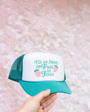 TIS' SO (BERRY) SWEET TO TRUST IN JESUS TRUCKER HAT