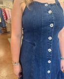 IT SEEMS REAL DENIM SHIFT DRESS