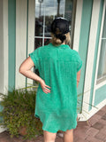 DOUBLE TROUBLE GAUZE TUNIC