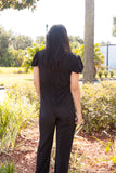 ALL ABUZZ PLEATED JUMPSUIT
