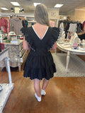 ALREADY DECIDED SCALLOPED DRESS