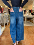 STAND CORRECTED DENIM DRAWSTRING PANT