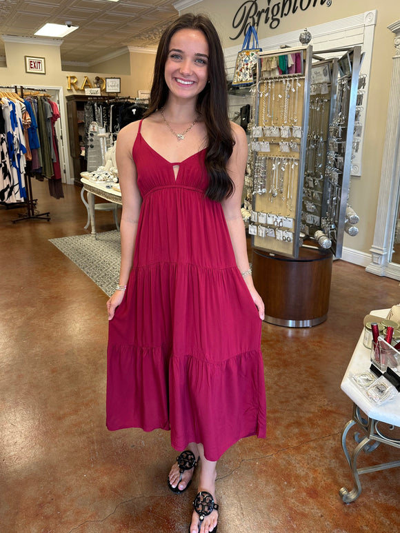 RADIANT MIDI DRESS