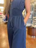 MUAH, MUAH SLEEVELESS JUMPSUIT