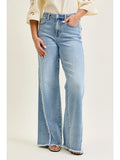 JUDY BLUE HW RETRO WIDE LEG TWISTED SEAM