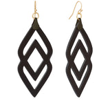 SPARTINA DECO LEATHER EARRINGS