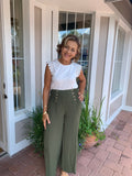 A TOUCH OF LACE SLEEVELESS TOP